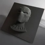 Black Panther Layered Sculpture