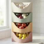 Modular Stackable Corner Storage Ventilated