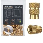 Ruthex M6 threaded insert – Rx-M6x12.7 - 25 парчиња