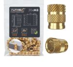Ruthex M8 threaded insert ? Rx-M8x12.7 - 20 pcs